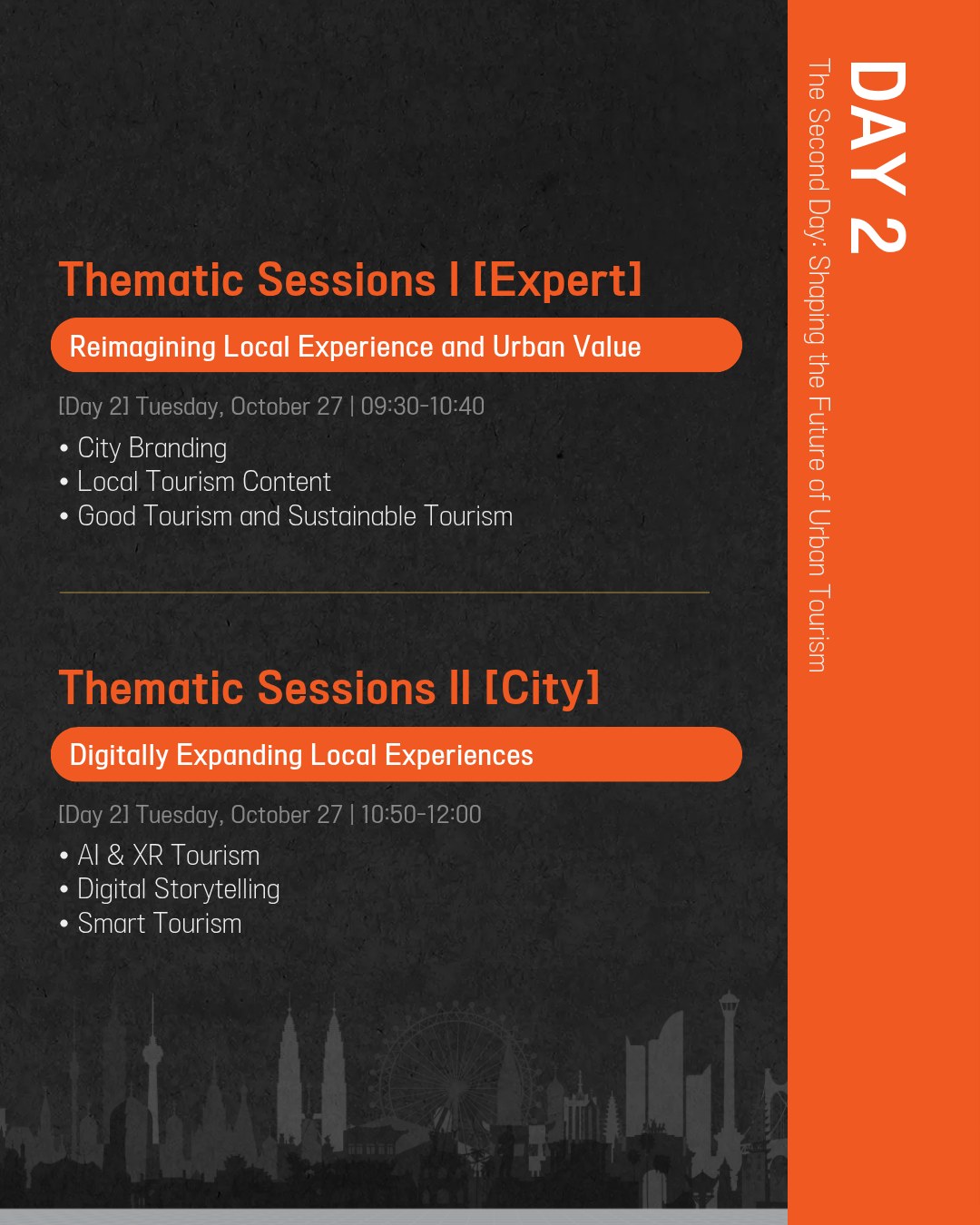 The 2nd Global City Tourism Summit: Main Sessions 3